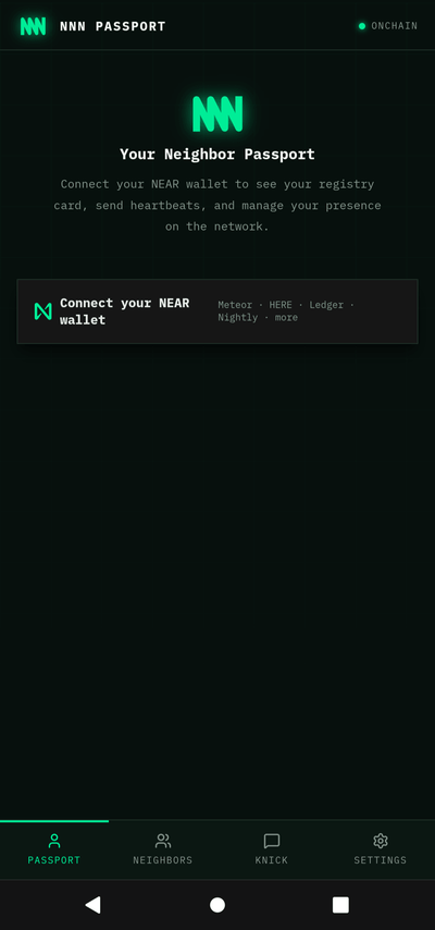 NNN Passport app